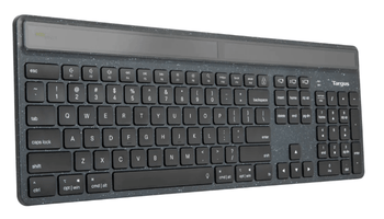 TARGUS SUSTAINABLE ENERGY HARVESTING ECOSMART WIRELESS KEYBOARD