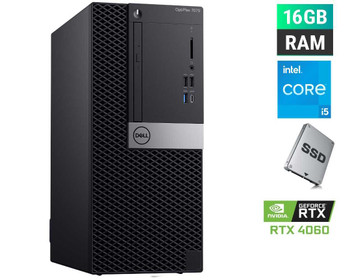 i5 16GB RAM Gaming Office PC Desktop 512GB SSD RTX 4060 8GB WIFI Win 11 (Refurbished)
