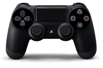 Sony PS4 Dual Shock Gamepad Black[ Excellent  Refurbished]