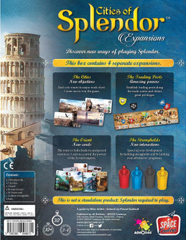 Cities of Splendor – Expansion Pack for Splendor Board Game by Space Cowboys
