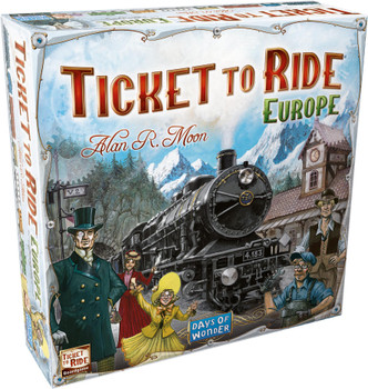 Ticket to Ride: Europe – Standalone Strategy Board Game by Days of Wonder