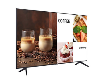 SAMSUNG (BEC) BUSINESS TV 65" LED UHD, 250NITS, HDMI(3), USB, LAN/ WIFI, SPKR, 16H/7D, 3YR