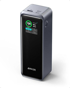 Anker Prime 27650mAh 250W PD 3.1 Power Bank (Black) – Ultra-Fast Multi-Device Charger