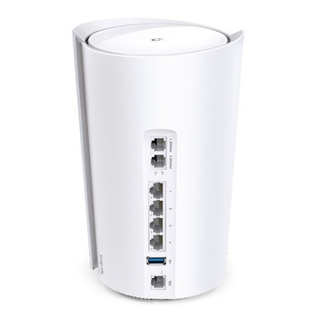 TP-LINK DECO AX5400 DSL MESH WI-FI 6 MODEM, GbE/WAN(4), RJ-11(2), 1-PACK, 3YR