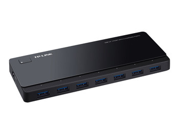 TP-LINK 7 PORT HUB,USB 3.0(7),USB 3.0 MICRO-B WITH 2 CHARGING PORT (2.4A), 1YR