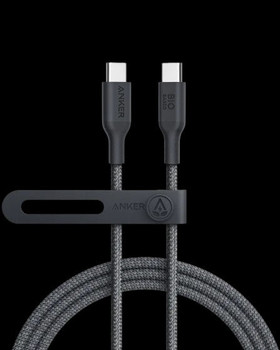 ANKER 544 BIO-NYLON USB-C TO USB-C TO USB-C CABLE (0.9MBLACK)