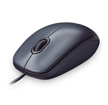 LOGITECH M90 CORDED MOUSE - BLACK - 3YR WTY