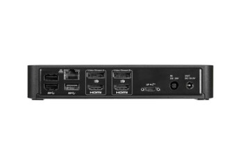 TARGUS UNIVERSAL DOCKING STATION, 4K, 100W PD, USBC(1), HDMI(2),DP(2),LAN, USB(4), 3YR TARGUS UNIVERSAL DOCKING STATION, 4K, 100W PD, USBC(1), HDMI(2),DP(2),LAN, USB(4), 3YR