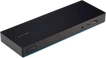 HP USB-C Dock (Black) HDMI, 2 x DisplayPort, 1 X HDMI, USB3.0, 90W Docking Station (Renewed)