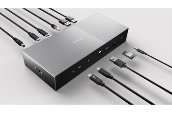 KENSINGTON SD5000T5 T/BOLT 5 TRIPLE 4K DISPLAY, TB5(4), USB-A(3), SD CARD, 140W, 3YR