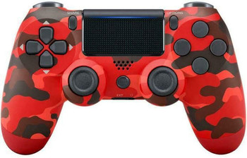 PS4 Dual Shock Wireless Controller Gamepad for Playstation 4 Red Camo