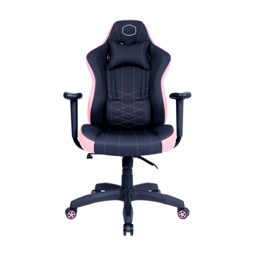 COOLER MASTER CALIBER E1 GAMING CHAIR PINK, PREMIUM COMFORT&STYLE, BREATHABLE LEATHER, ERG