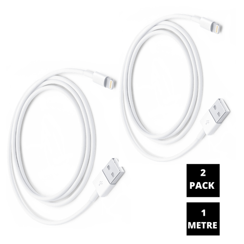 Apple Original Lightning to USB Cable - 1 Metre -Model A1510 for for i Phone ( 2 Pack) Apple Original Lightning to USB Cable - 1 Metre -Model A1510 for for i Phone ( 2 Pack)