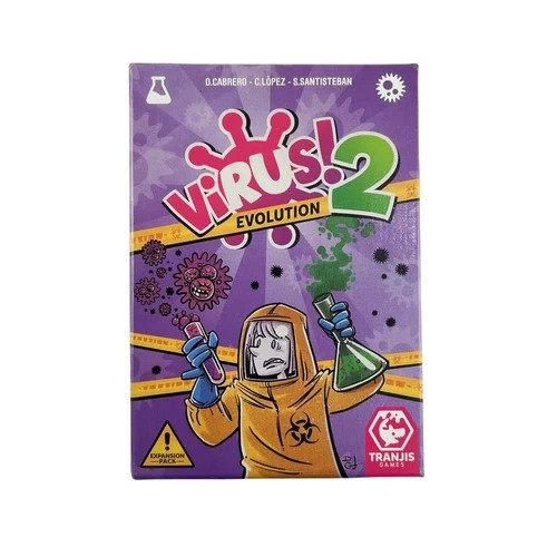 Virus! 2: Evolution – Expansion Pack for the Virus! Card Game by Tranjis Games