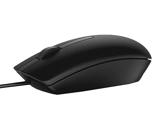 DELL MS116 WIRED USB OPTICAL MOUSE (BLACK) - RETAIL PACKAGING
