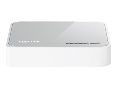 TP-LINK 5-PORT UNMANAGED SWITCH, 10/100MBPS(5), WHITE, 3YR