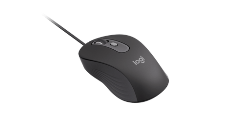 LOGITECH M520 FOR BUSINESS - WIRED MOUSE, USB-C, AMBIDEXTROUS, SILENT, GRAPHITE, 2YR WTY LOGITECH M520 FOR BUSINESS - WIRED MOUSE, USB-C, AMBIDEXTROUS, SILENT, GRAPHITE, 2YR WTY