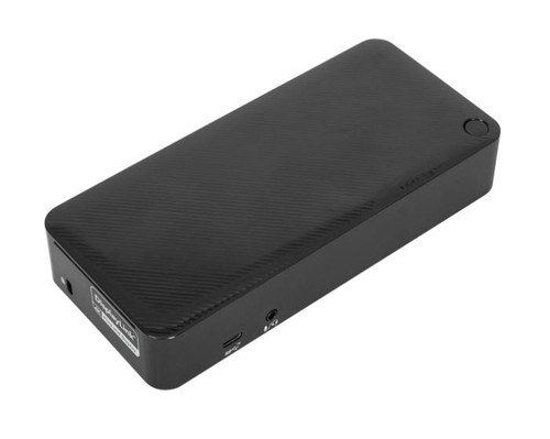 TARGUS UNIVERSAL DOCKING STATION, 4K, 100W PD, USBC(1), HDMI(2),DP(2),LAN, USB(4), 3YR TARGUS UNIVERSAL DOCKING STATION, 4K, 100W PD, USBC(1), HDMI(2),DP(2),LAN, USB(4), 3YR