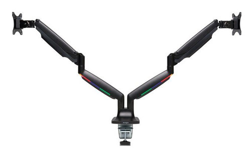 KENSINGTON PREMIUM DUAL MONITOR ARM, UP TO 32" & 9KG, H/ADJ, VESA 75x75, 100x100 - BLACK