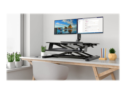 KENSINGTON DUAL MONITOR DESK MOUNT, SLIM, UP TO 27" & 8KG, VESA 75x75, 100x100 - BLACK KENSINGTON DUAL MONITOR DESK MOUNT, SLIM, UP TO 27" & 8KG, VESA 75x75, 100x100 - BLACK