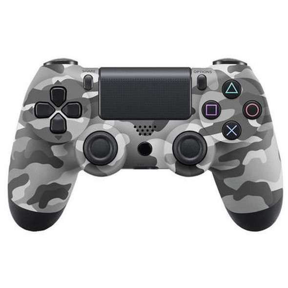 Gray Wireless Controllers for PS4 Playstation 4 Dual Shock Six-axis,Bluetooth Remote Gaming Gamepad Joystick 