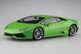 1/24 Pre-Painted Model #04-A Lamborghini Huracan '14 Green