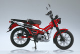 1/12 Diecast Motorcycle, Honda CT125 Hunter Cub Glowing Red