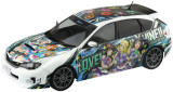 1/24 Itasha #02 Japanese Animation Wrapping Car LoveLive! Sunshine!! Subaru GRB Impreza WRX STI '10