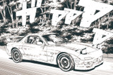 1/32 Snap Kit #CM-2 Initial D Keisuke's FD