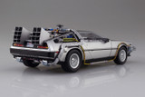 PRE-ORDER 1/24 Movie Mecha #BT-05 Time Machine from Back to the Future Part I with Marty Mcfly Figure