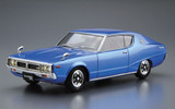 1/24 Model Car #49 Nissan KGC110 Skyline HT2000GT-X '74