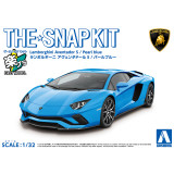 1/32 SNAP KIT Lamborghini Aventador S (Pearl Blue)