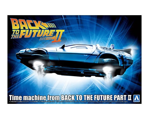 PRE-ORDER 1/24 Movie Mecha #BT-02 Time Machine From Back To The Future Part II