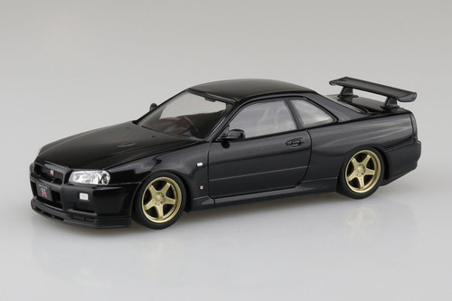 1/32 SNAP KIT #11-SP2 Nissan R34 Skyline GT-R Custom Wheel (Black Pearl)