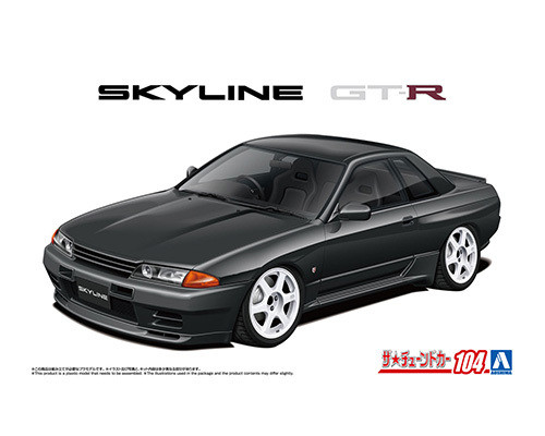 PRE-ORDER 1/24 Tuned Car #104 Nissan BNR32 Skyline GT-R '89 Air Suspension Custom