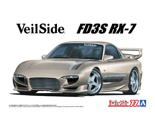 1/24 Tuned Car #77 Veilside Mazda Combat Model FD3S RX-7 '91