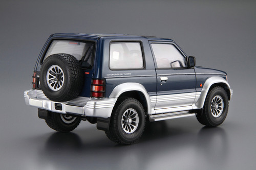 *PRE-ORDER* 1/24 Model Car #103 Mitsubishi V24WG Pajero Metal Top Wide XR-II '91