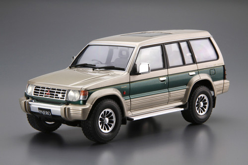 *PRE-ORDER* 1/24 Model Car #107 Mitsubishi V43W Pajero Super Exceed '91