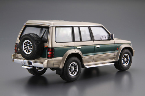 *PRE-ORDER* 1/24 Model Car #107 Mitsubishi V43W Pajero Super Exceed '91
