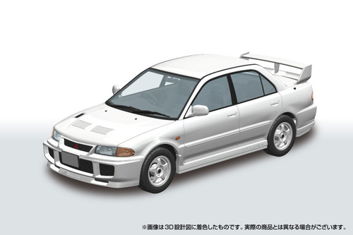1/24 Snap Car #04-SW 1/24 CE9A Lancer GSR Evolution III 1995 Scotia White