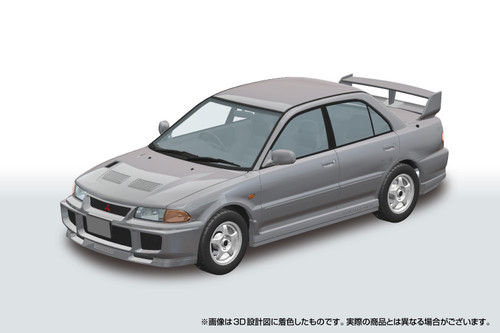 1/24 Snap Car #04-QS 1/24 CE9A Lancer GSR Evolution III 1995 Queens Silver