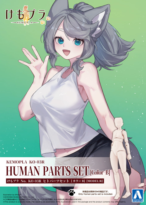 KEMOPLA #KO-03R Human Parts Set Color B