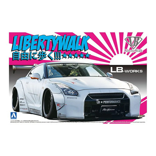 PRE-ORDER 1/24 Liberty Walk #10 LB Works R35 GT-R Ver.2