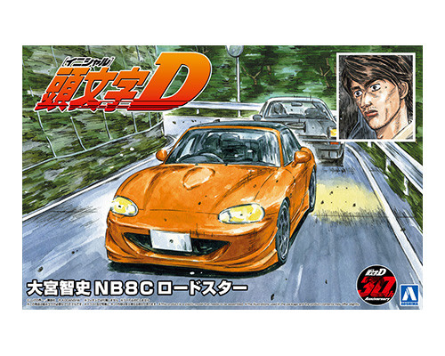 1/24 Initial D #16 Omiya Satoshi NB8C Roadster
