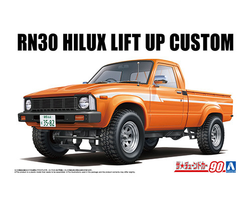 1/24 Tuned Car #90 Toyota RN30 Hilux Lift Up Custom '78