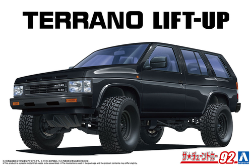 1/24 Tuned Car #92 Nissan WD21 Terrano Lift Up '91
