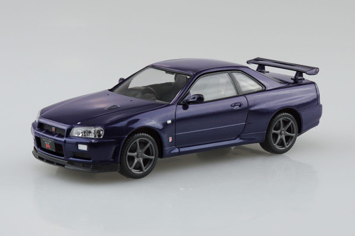 1/32 Snap Kit #12-MP Nissan R34 Skyline GT-R Midnight Purple III