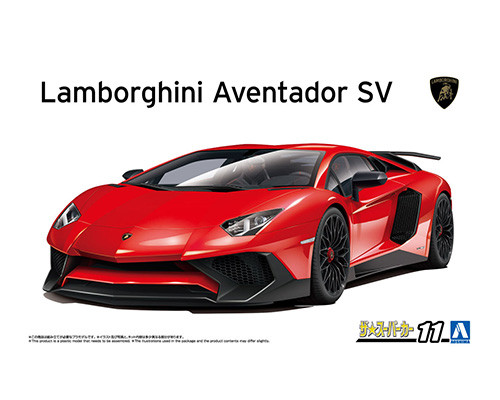 1/24 Super Car #11 Lamborghini Aventador SV '15