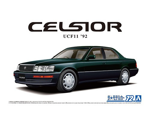 1/24 Model Car #72 Toyota UCF11 Celsior 4.0 C-Type F-Package '92