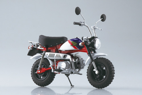 1/12 Diecast Motorcycle Honda Monkey Special Shasta White Tricolor